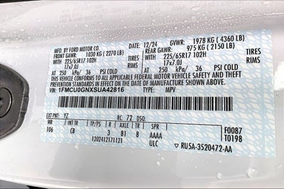 2025 Ford Escape Active