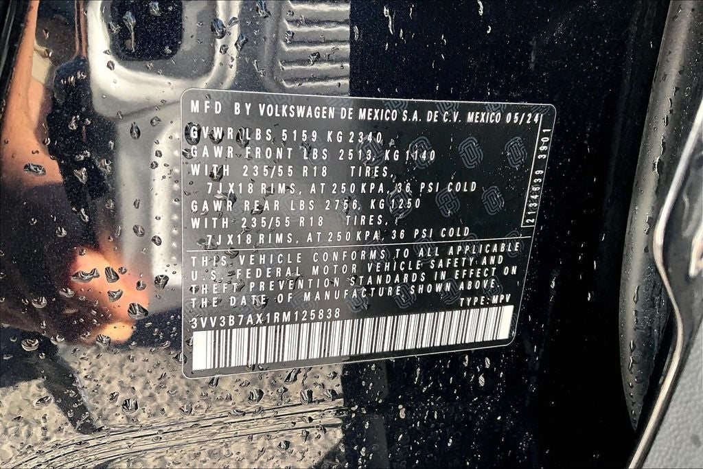 2024 Volkswagen Tiguan 2.0T SE