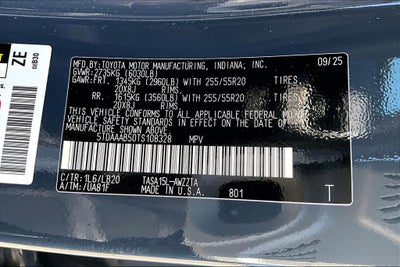 2026 Toyota Grand Highlander Platinum