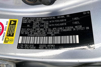 2016 Toyota Highlander XLE V6