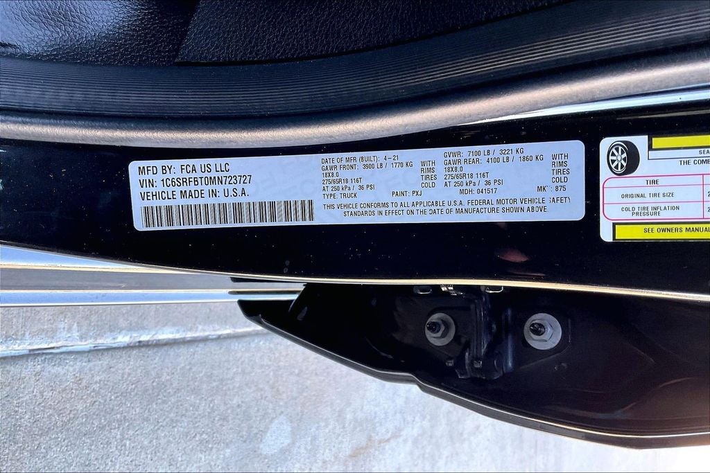 2021 RAM 1500 Big Horn/Lone Star