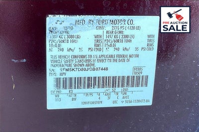 2018 Ford Explorer XLT