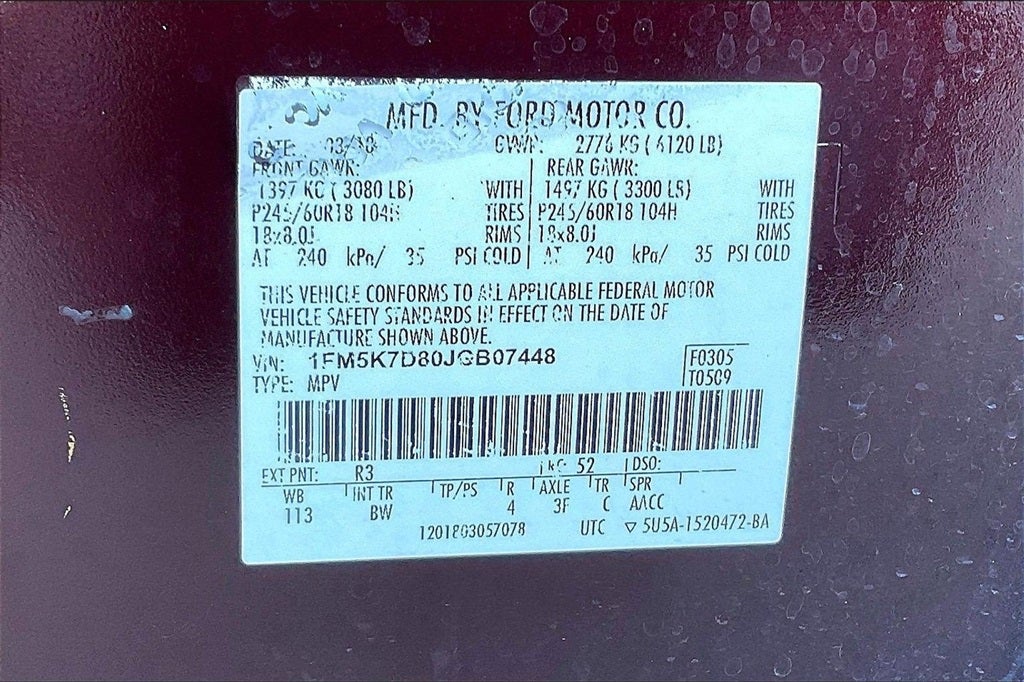 2018 Ford Explorer XLT