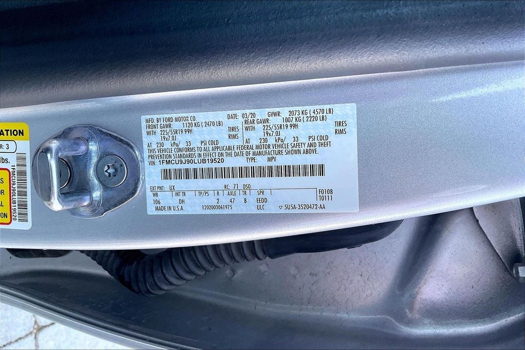 2020 Ford Escape Titanium
