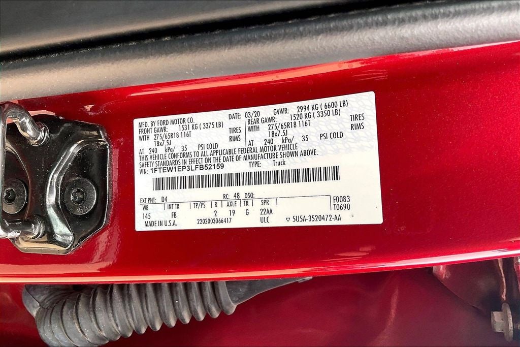 2020 Ford F-150 XLT