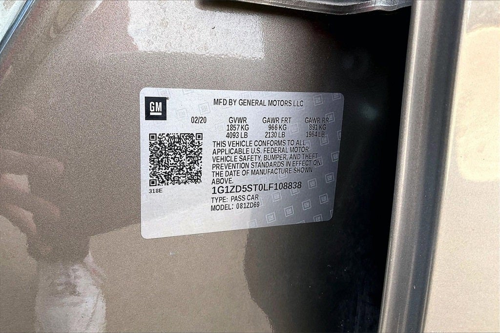 2020 Chevrolet Malibu LT