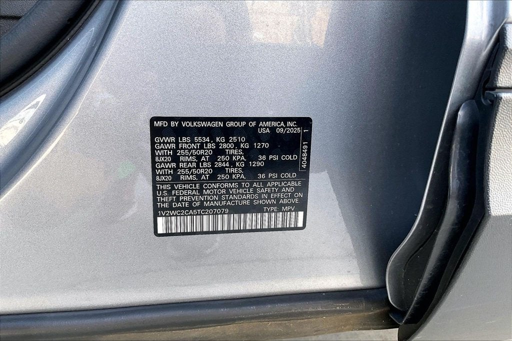 2026 Volkswagen Atlas Cross Sport SE w/Technology