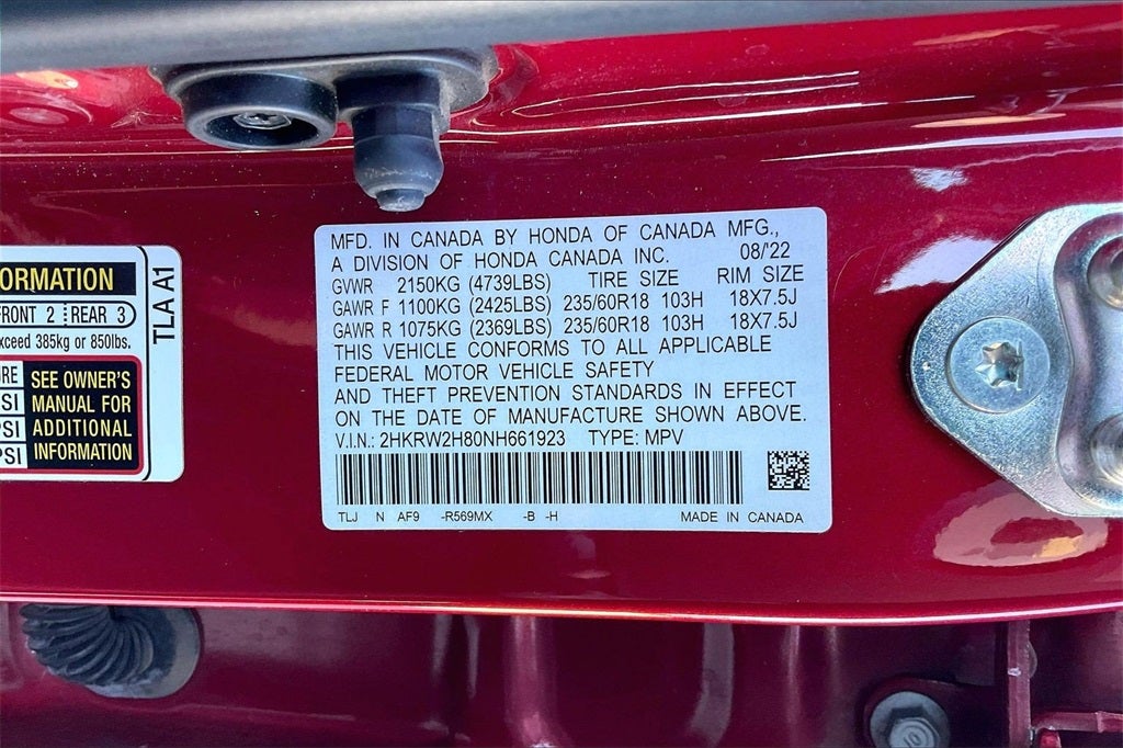 2022 Honda CR-V EX-L