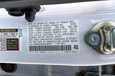 2020 Honda CR-V Touring