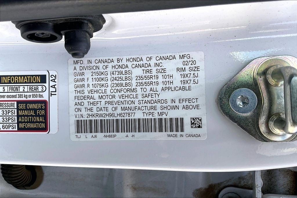 2020 Honda CR-V Touring