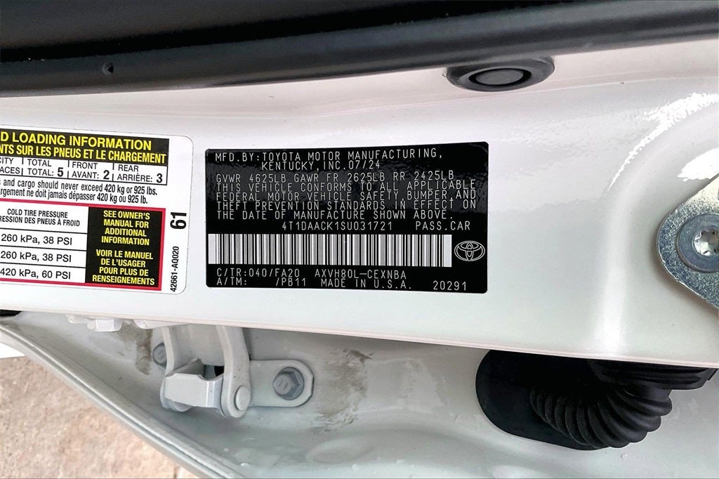 2025 Toyota Camry LE