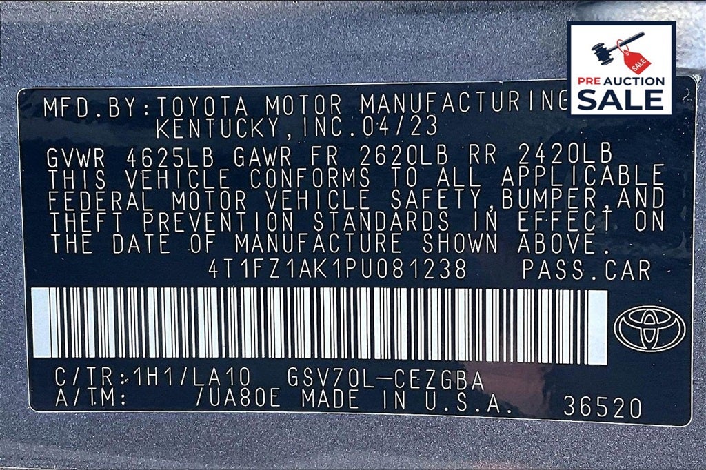 2023 Toyota Camry XLE