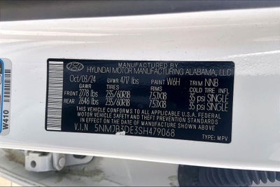 2025 Hyundai Tucson SEL