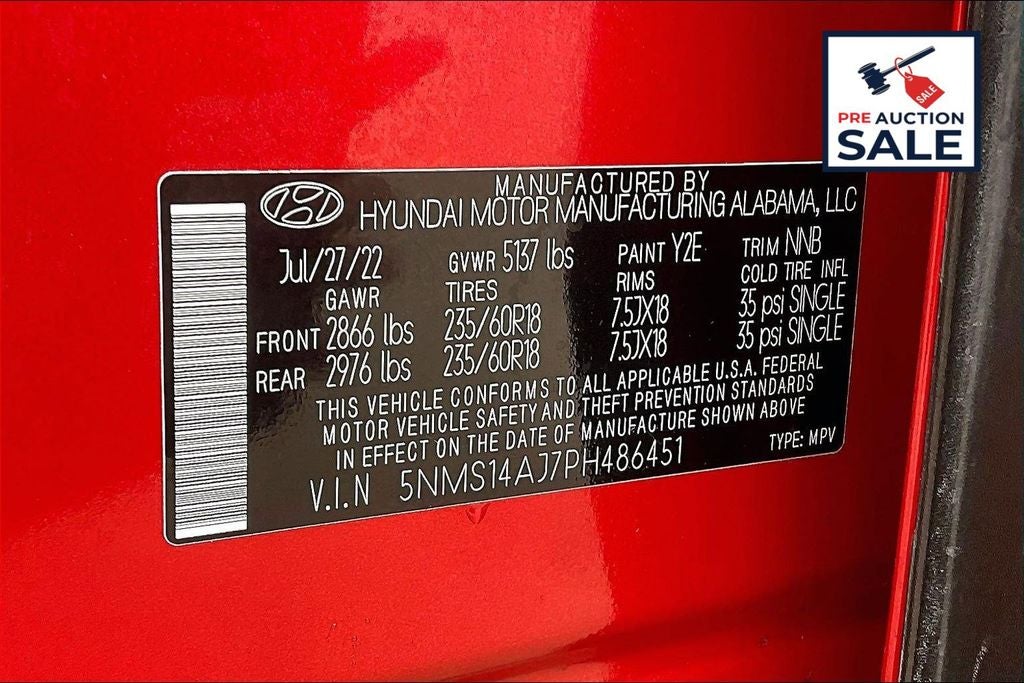 2023 Hyundai Santa Fe SE