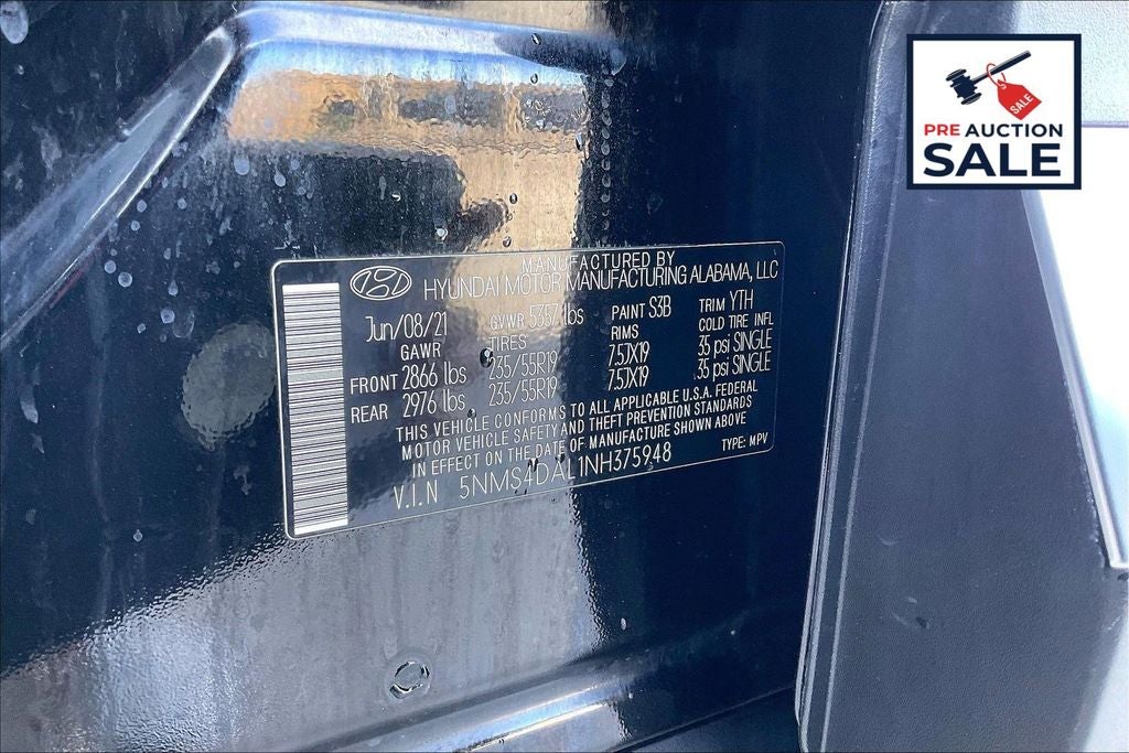 2022 Hyundai Santa Fe Limited