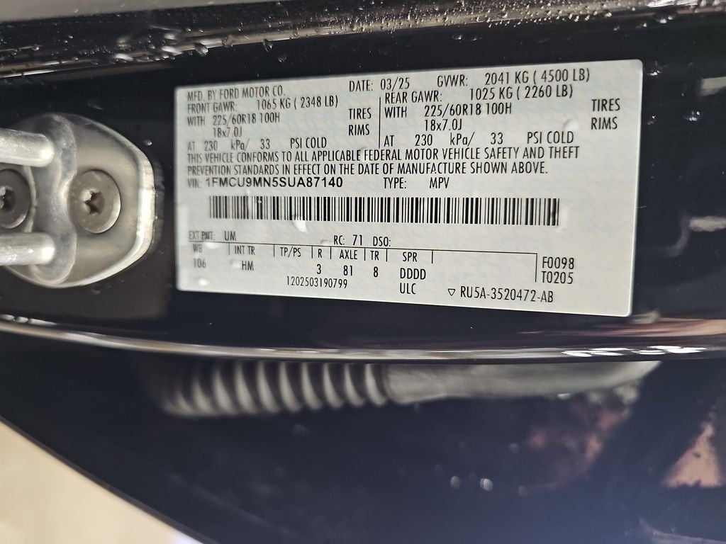 2025 Ford Escape ST-Line