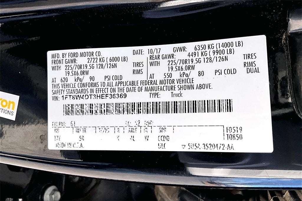 2017 Ford F-450SD Lariat DRW