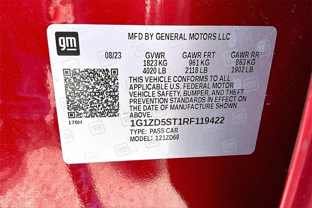 2024 Chevrolet Malibu LT 1LT