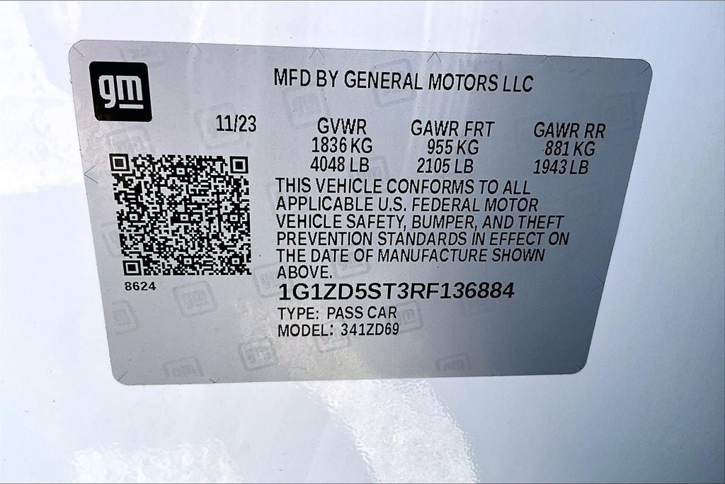 2024 Chevrolet Malibu LT 1LT