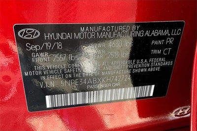 2019 Hyundai Sonata Limited