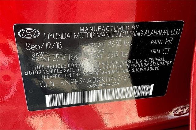 2019 Hyundai Sonata Limited