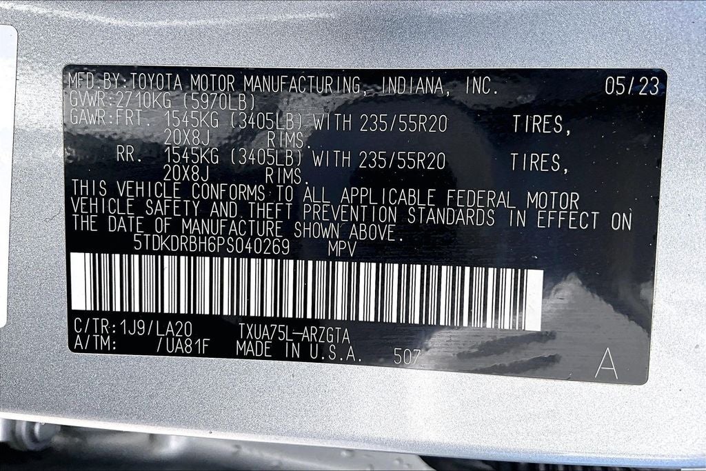 2023 Toyota Highlander Platinum