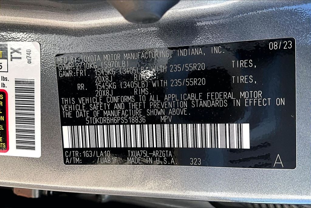 2023 Toyota Highlander Platinum