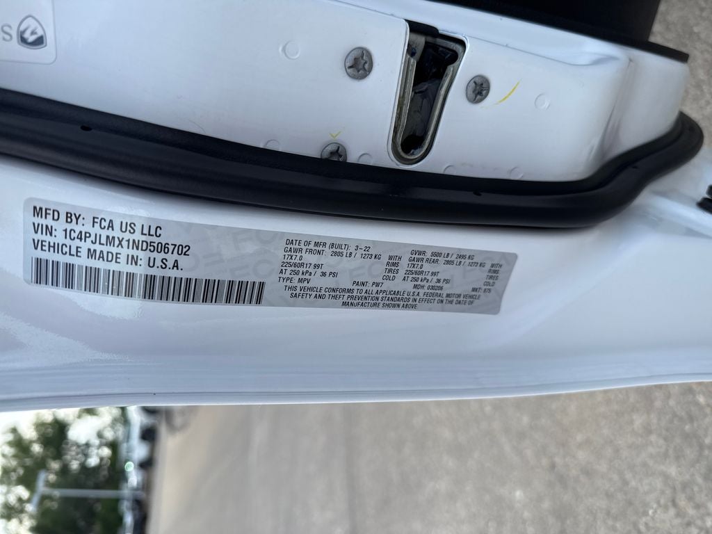 2022 Jeep Cherokee Latitude Lux FWD