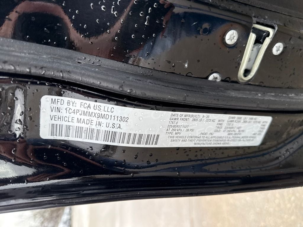 2021 Jeep Cherokee Latitude Lux 4X4