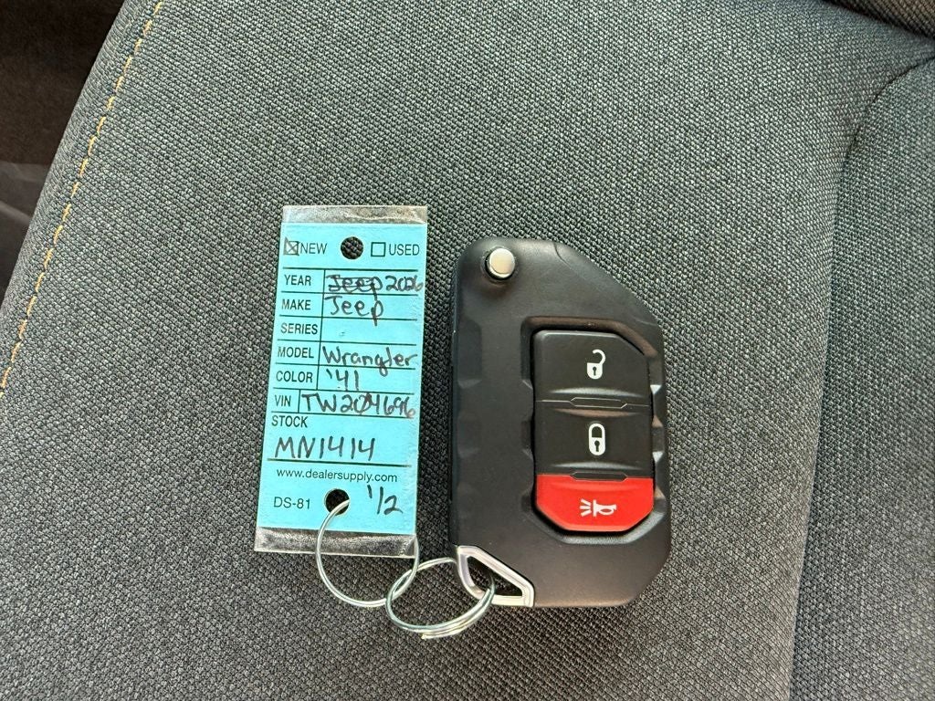 2026 Jeep Wrangler WRANGLER 4-DOOR WILLYS