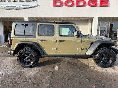 2026 Jeep Wrangler WRANGLER 4-DOOR WILLYS