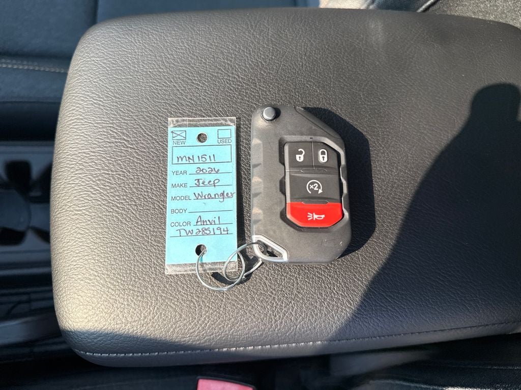 2026 Jeep Wrangler WRANGLER 4-DOOR SPORT S