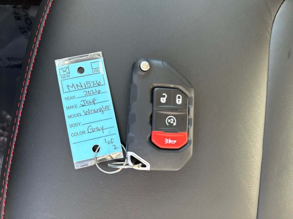 2026 Jeep Wrangler WRANGLER 4-DOOR RUBICON