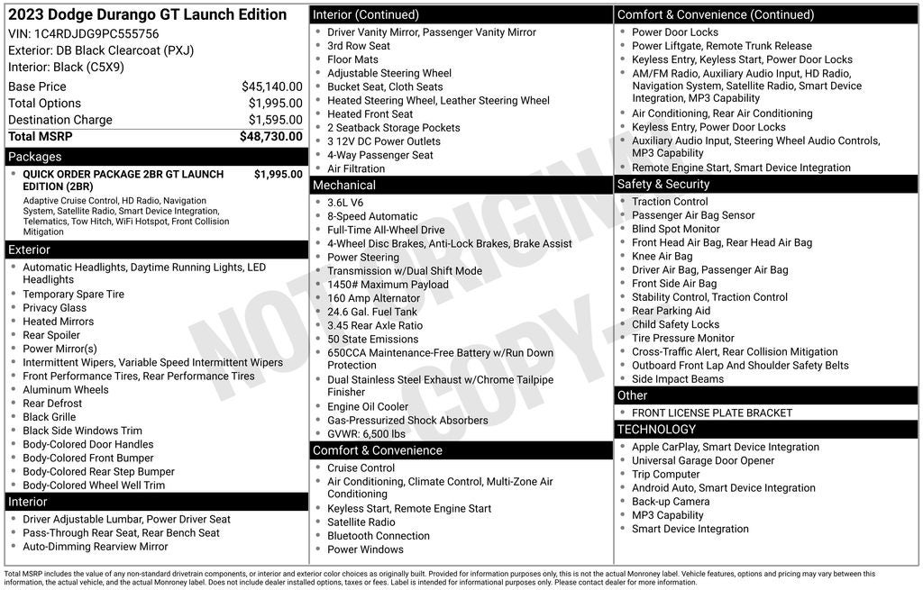2023 Dodge Durango GT