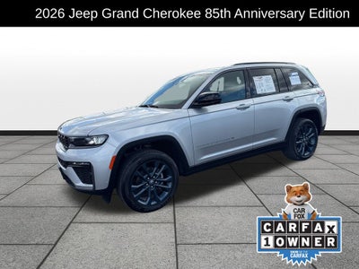 2026 Jeep Grand Cherokee 85th Anniversay Edition 4x4
