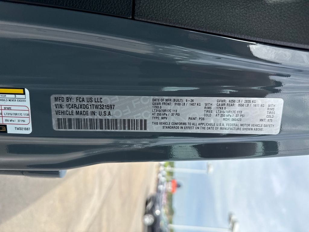 2026 Jeep Wrangler Willys