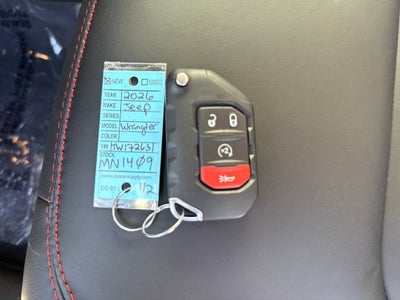 2026 Jeep Wrangler WRANGLER 4-DOOR RUBICON X