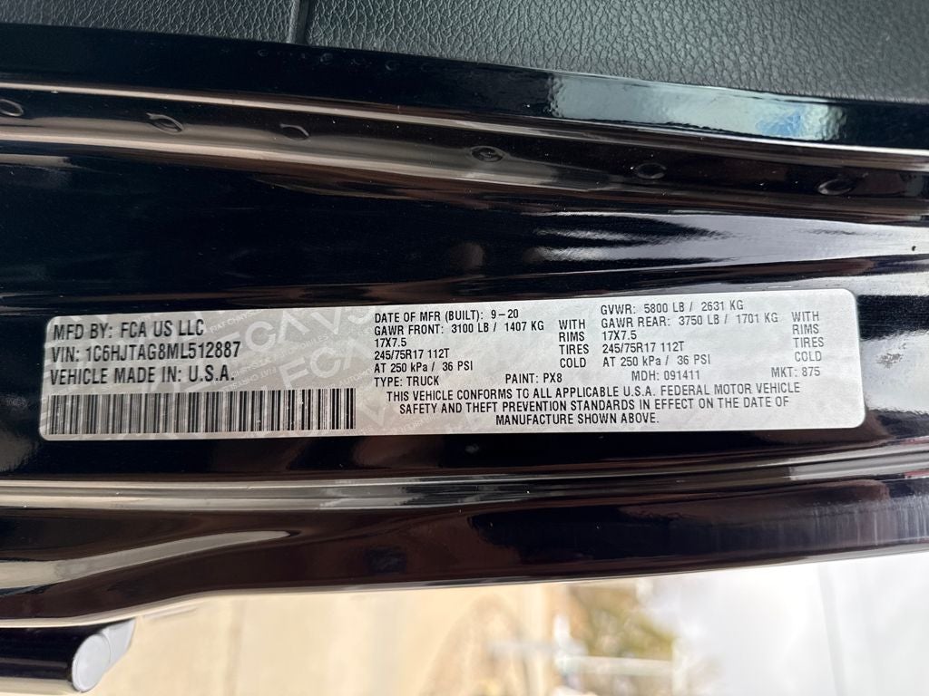 2021 Jeep Gladiator Sport S 4x4