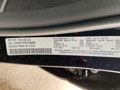 2026 RAM Ram 1500 RAM 1500 BIG HORN CREW CAB 4X4 5'7' BOX