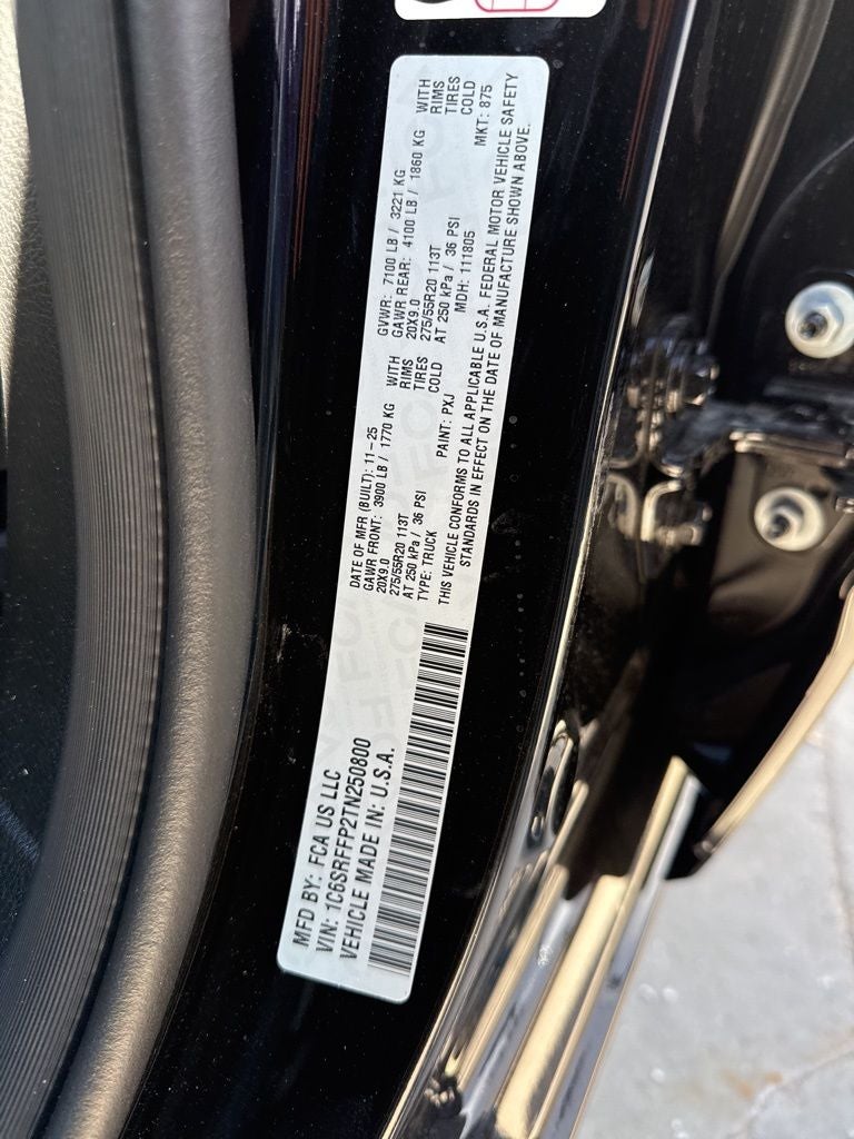 2026 RAM Ram 1500 RAM 1500 BIG HORN CREW CAB 4X4 5'7' BOX