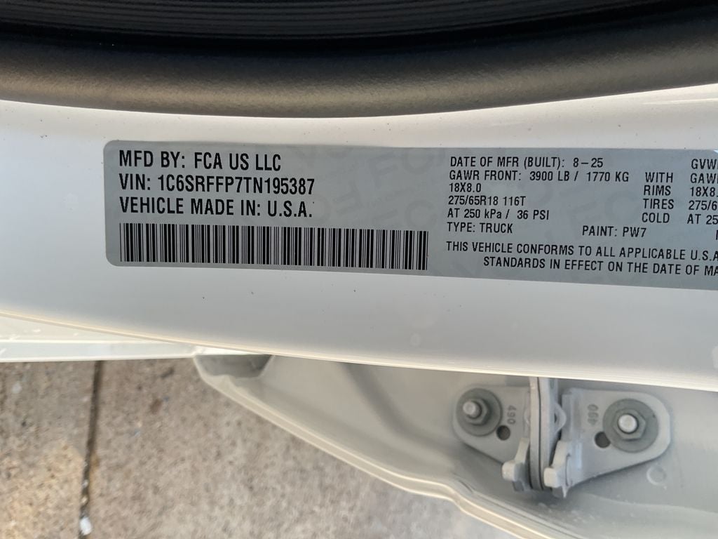 2026 RAM Ram 1500 RAM 1500 BIG HORN CREW CAB 4X4 5'7' BOX