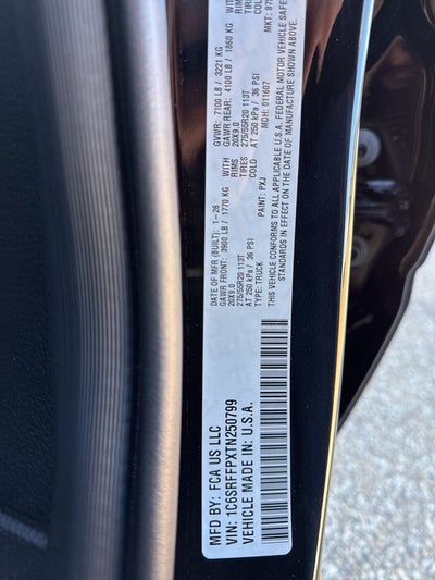 2026 RAM Ram 1500 RAM 1500 BIG HORN CREW CAB 4X4 5'7' BOX