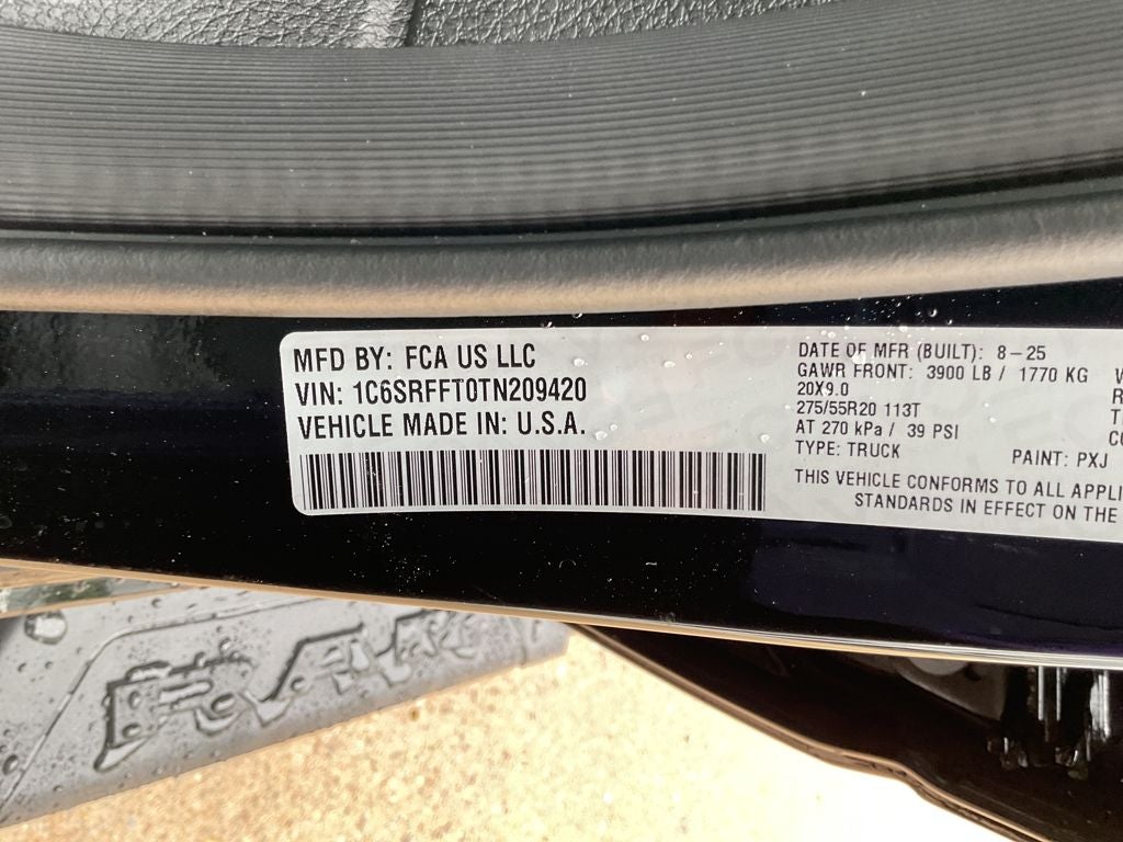 2026 RAM Ram 1500 RAM 1500 BIG HORN CREW CAB 4X4 5'7' BOX