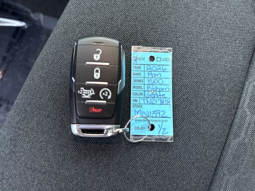 2026 RAM Ram 1500 RAM 1500 BIG HORN CREW CAB 4X4 5'7' BOX