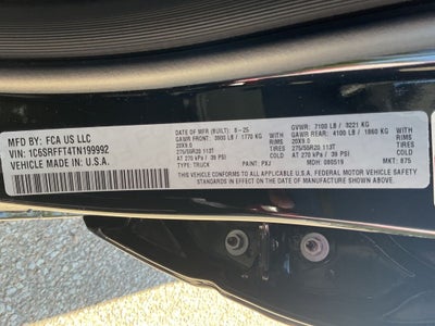 2026 RAM Ram 1500 RAM 1500 BIG HORN CREW CAB 4X4 5'7' BOX