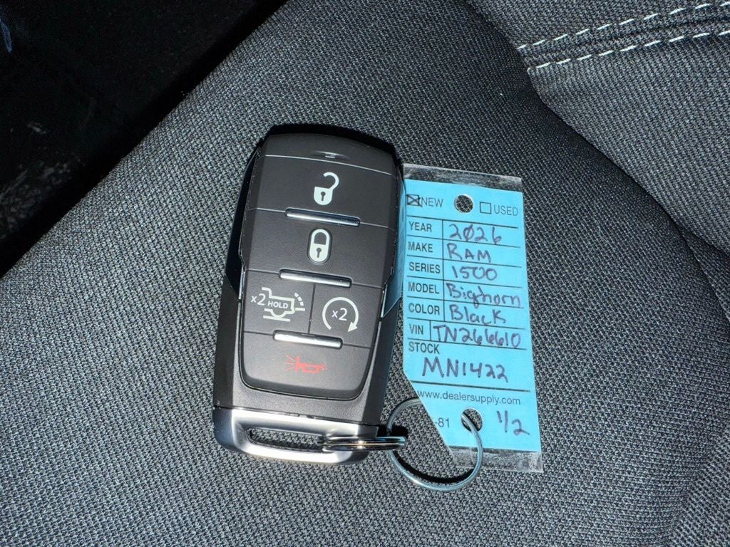2026 RAM Ram 1500 RAM 1500 BIG HORN CREW CAB 4X4 5'7' BOX