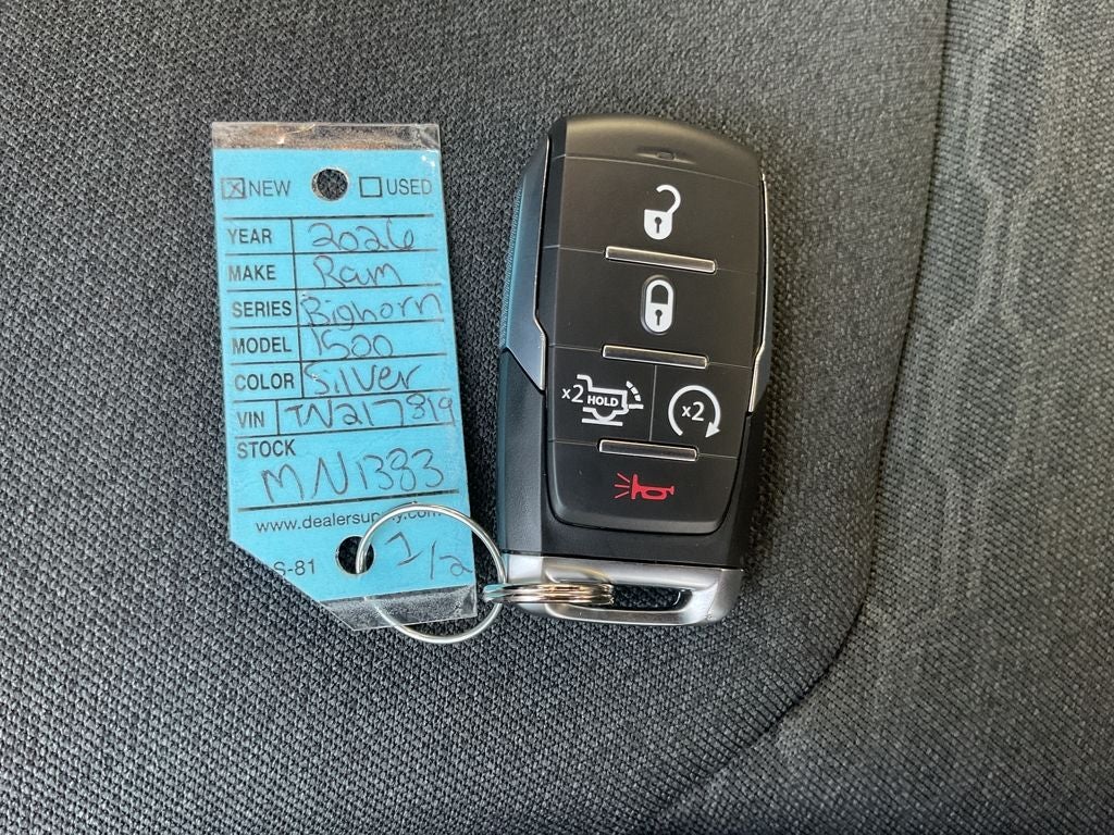 2026 RAM Ram 1500 RAM 1500 BIG HORN CREW CAB 4X4 5'7' BOX