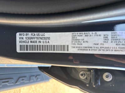 2026 RAM Ram 1500 RAM 1500 BIG HORN CREW CAB 4X4 5'7' BOX