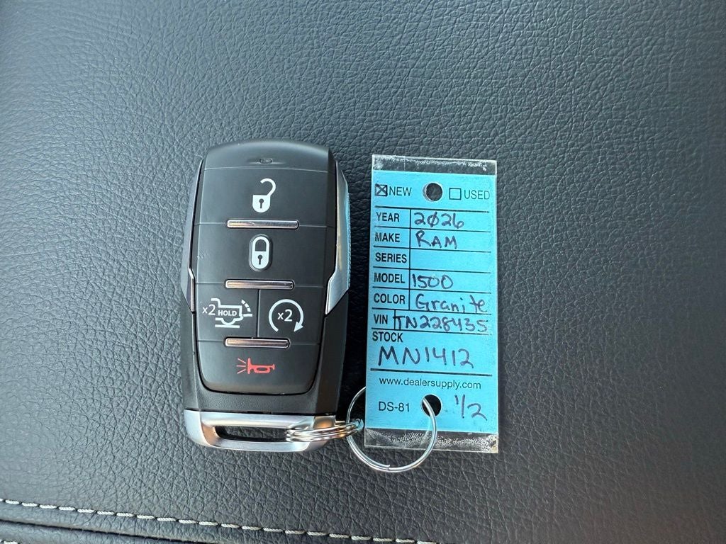 2026 RAM Ram 1500 RAM 1500 BIG HORN CREW CAB 4X4 5'7' BOX