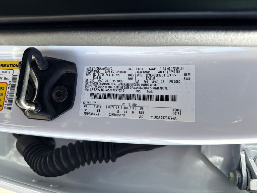 2018 Ford F-150 Raptor